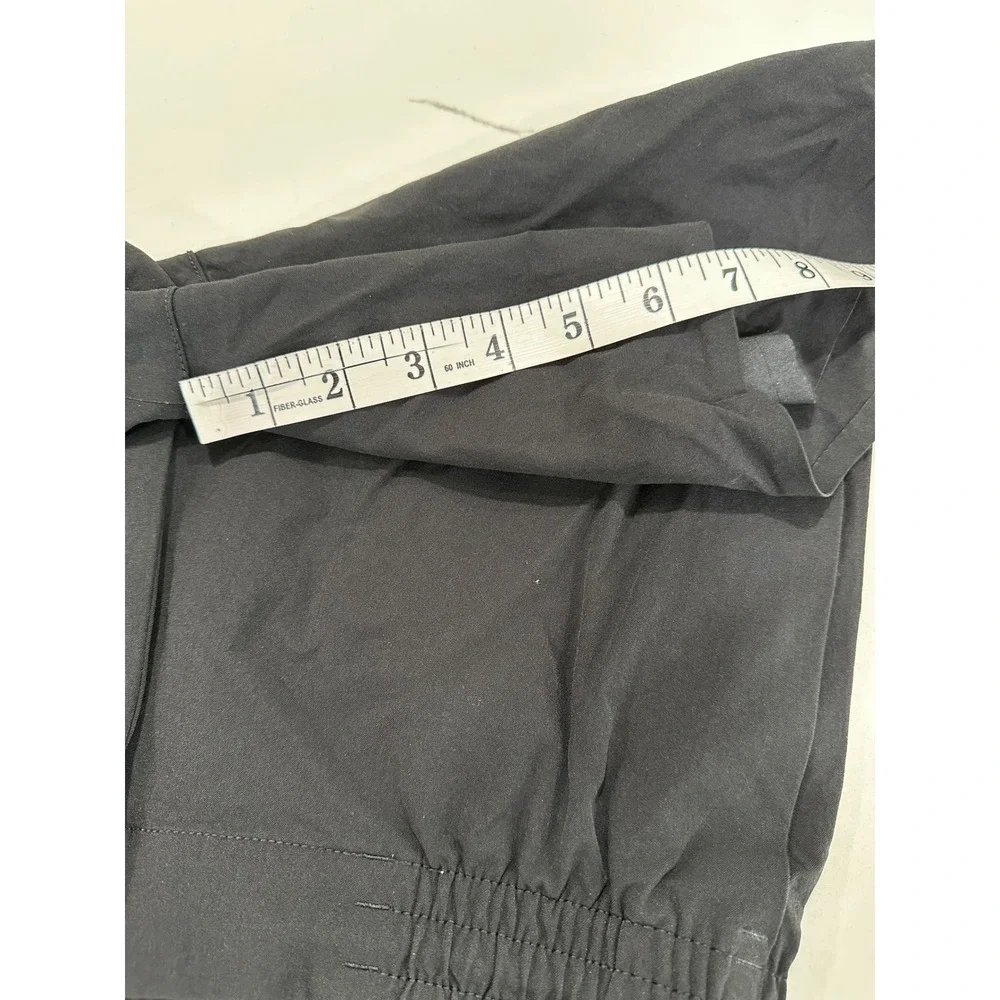 Banana Republic Aiden Shorts Mens Small Black Nylon Spandex Performance 7 Inseam